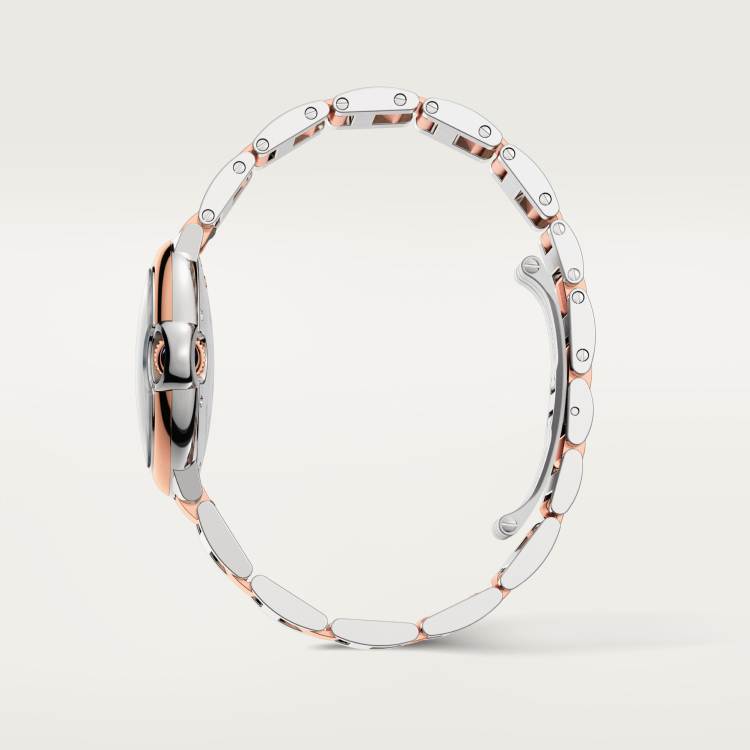 Ballon Bleu de Cartier Blue Balloon Watch Stainless Steel - Rose K Gold Automatic Chain - Image 3