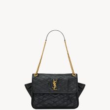 NIKI TRIPOUCH Retro Leather Shopping Bag
