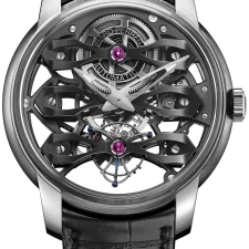 NEO-TOURBILLON WITH THREE BRIDGES SKELETON