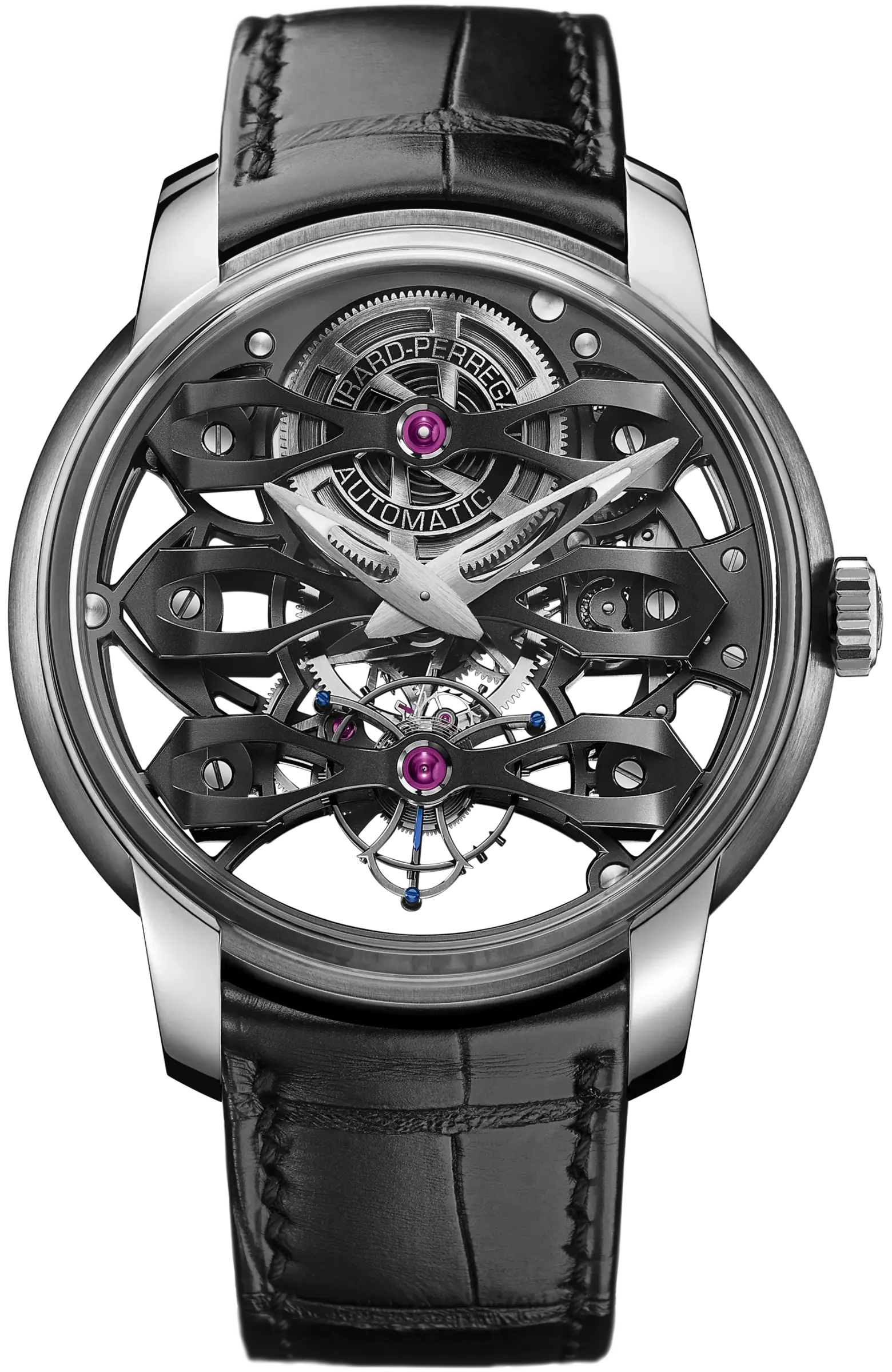 NEO-TOURBILLON WITH THREE BRIDGES SKELETON