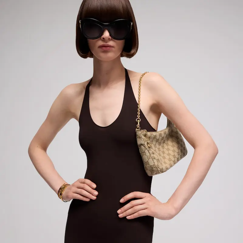 Lady Lunetta Series Small Chain Shoulder Backpack - Image 2