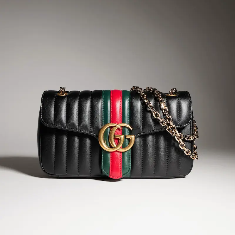 Jetset GG Marmont Series Medium Shoulder Backpack - Image 2