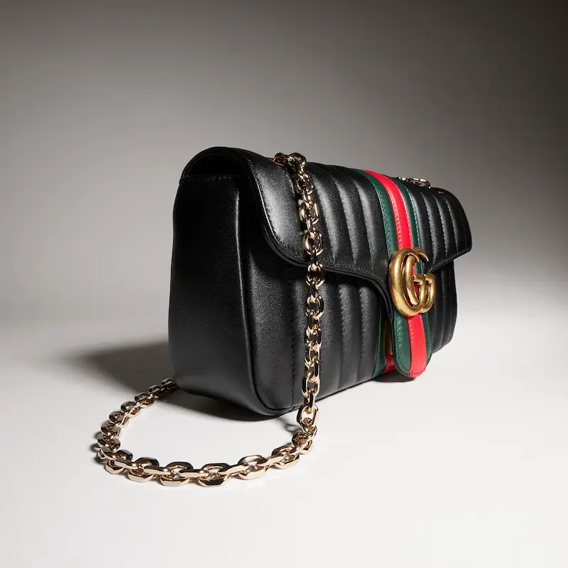 Jetset GG Marmont Series Medium Shoulder Backpack - Image 3