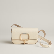Epsom calf leather shoulder bag.