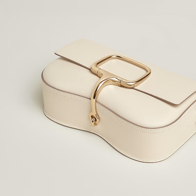 Epsom calf leather shoulder bag. - Image 5