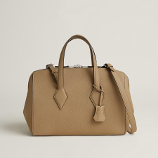 Togo calf leather handbag.