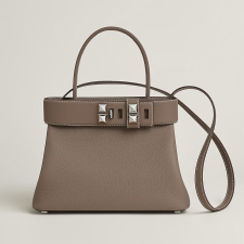 Togo and Swift calf leather handbag.