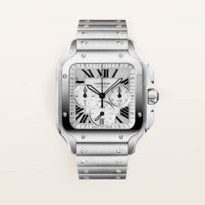 SANTOS DE CARTIER watch large stainless steel automatic winding