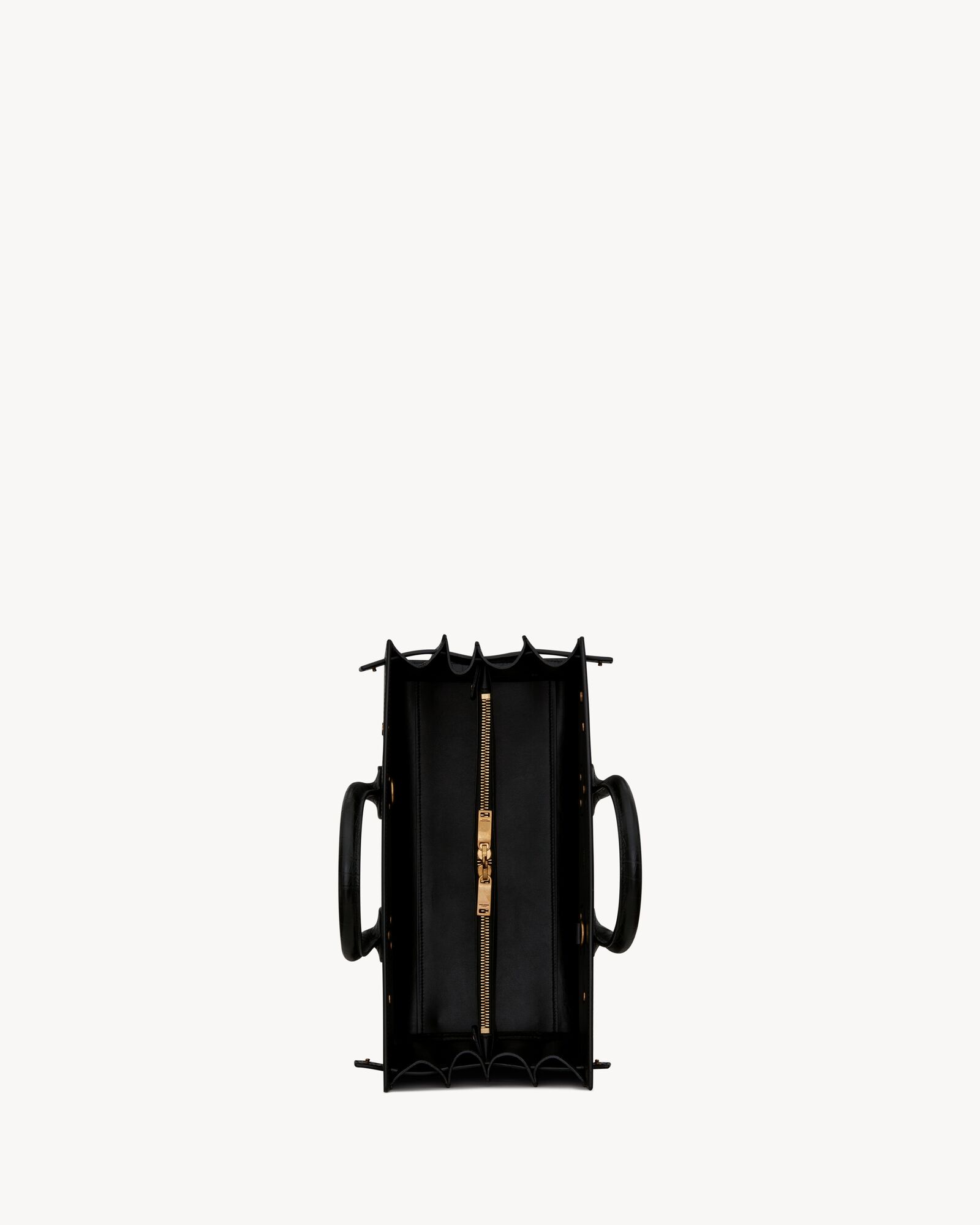 SAC DE JOUR small crocodile embossed matte leather handbag - Image 4