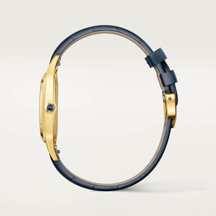 SANTOS-DUMONT watch large 18K gold manual winding - Image 4