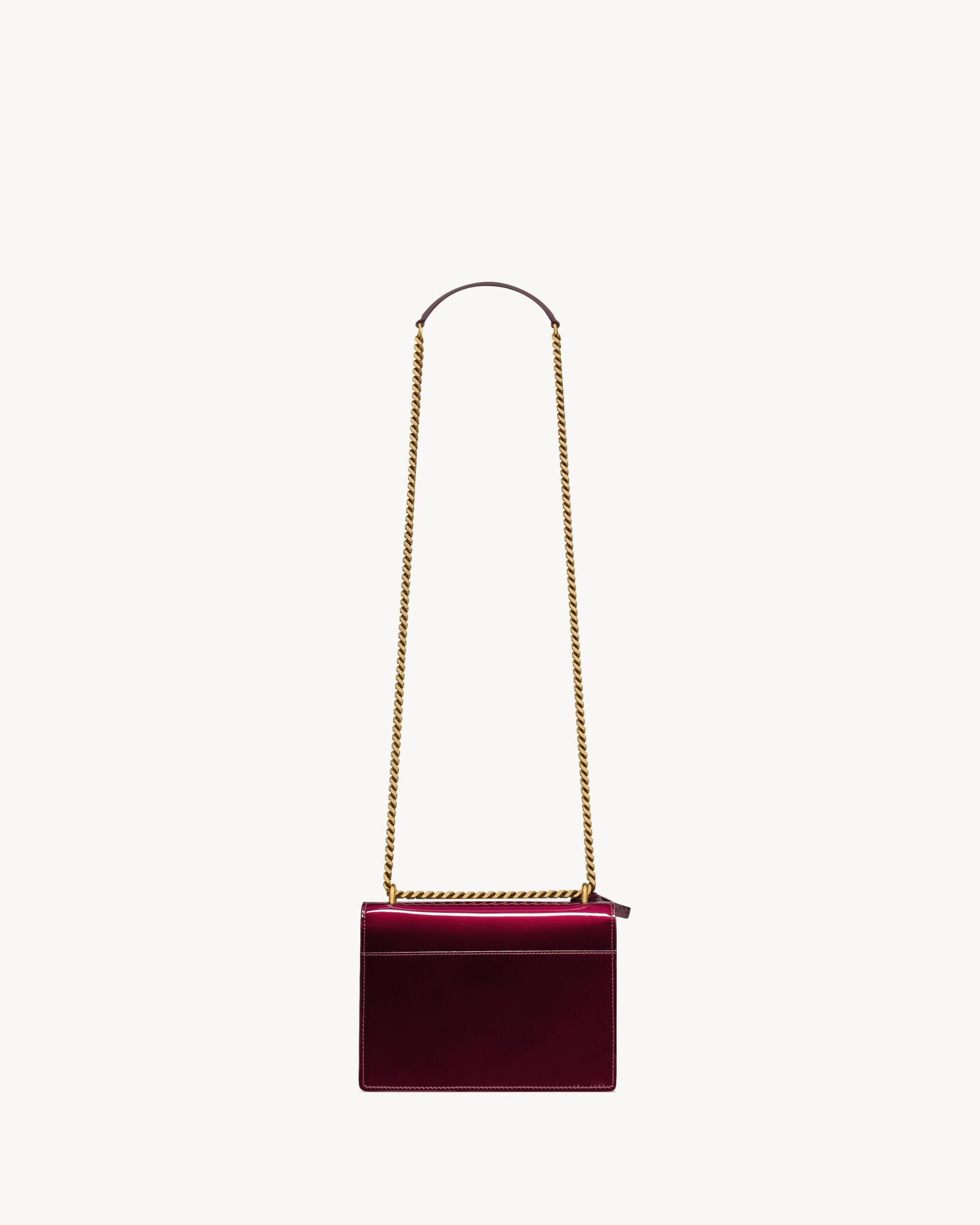 SUNSET small patent leather handbag - Image 3
