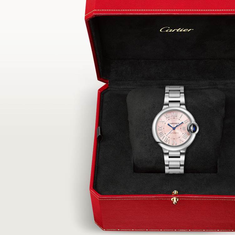 BALLON BLEU DE CARTIER Cartier Blue Balloon Watch Stainless Steel Automatic Chain - Image 4
