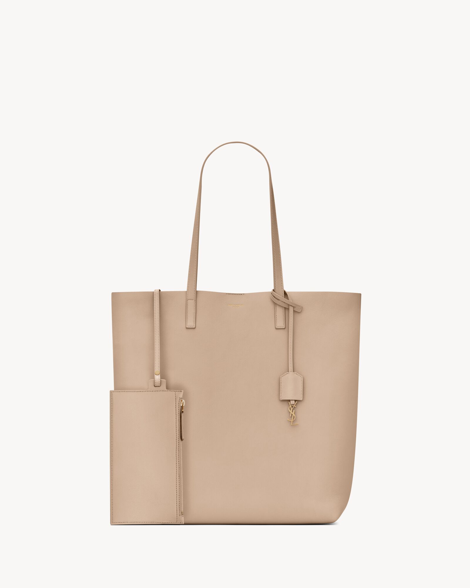 SHOPPING SAINT LAURENT Leather Handbag Vertical Style - Image 2