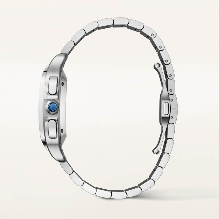 SANTOS DE CARTIER watch large stainless steel automatic winding - Image 4