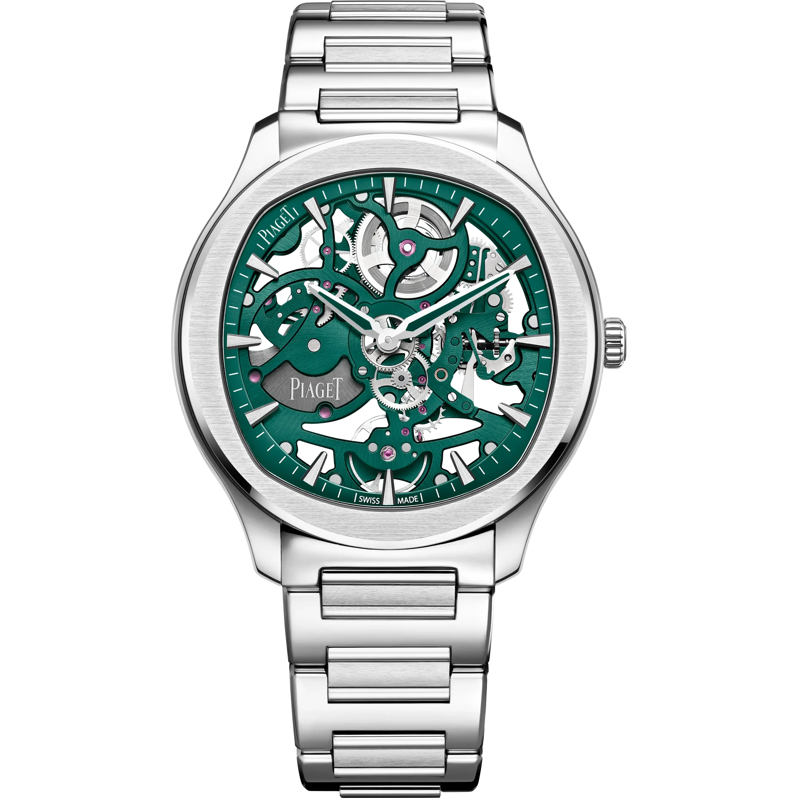 Piaget Count Polo series hollowed out wristwatch