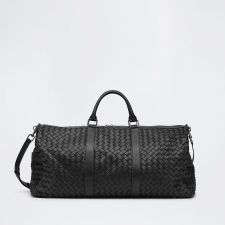 Large Intreccciato woven travel bag