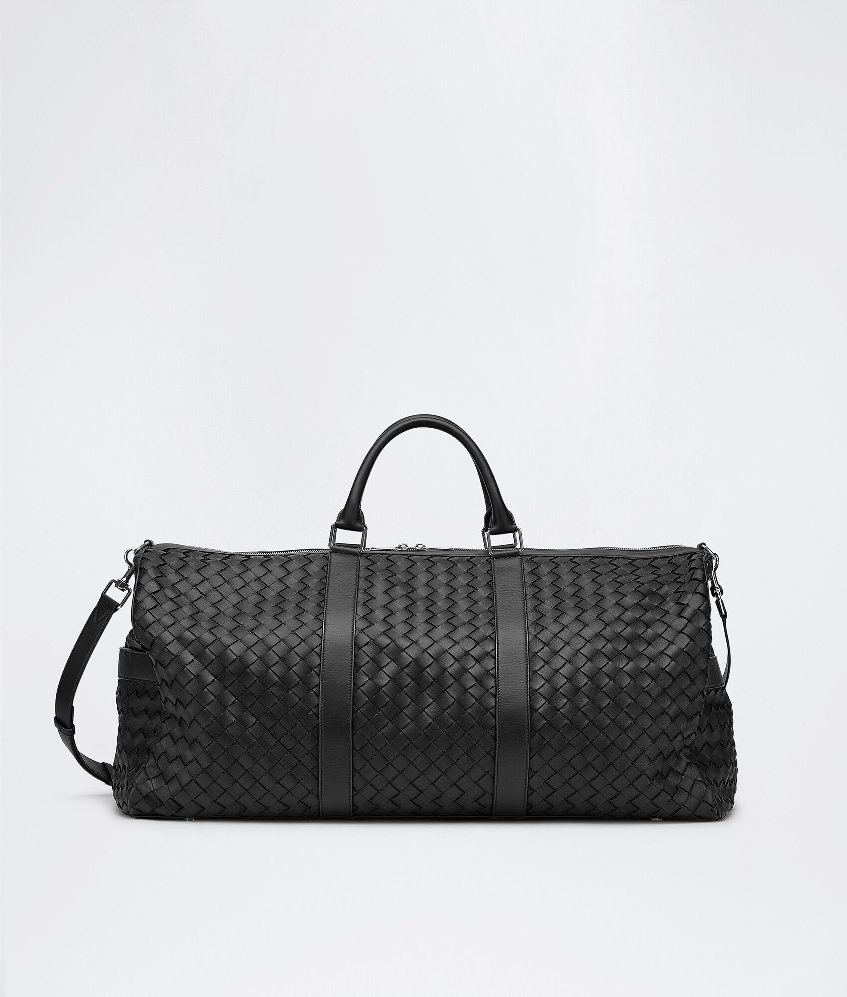Large Intreccciato woven travel bag
