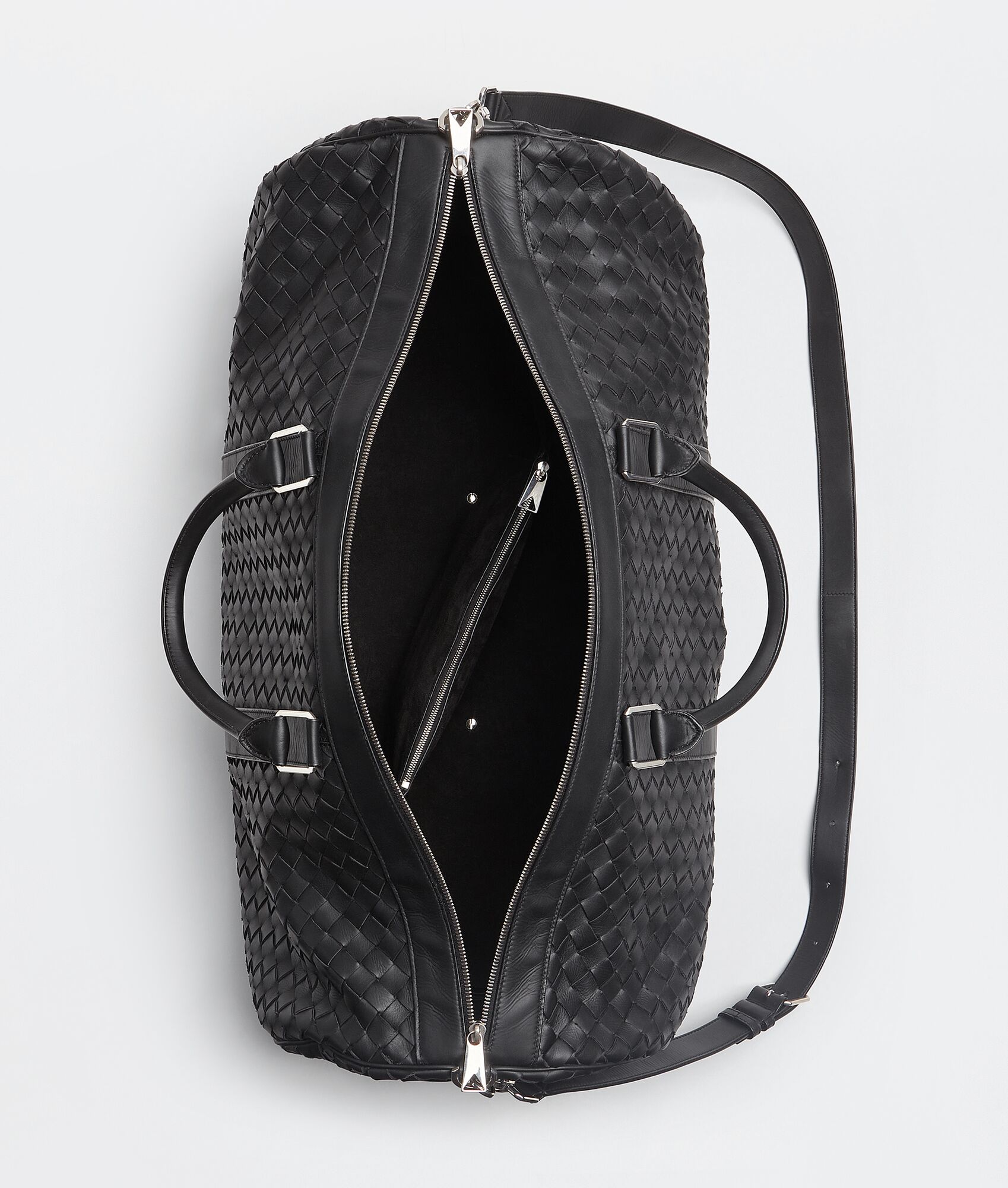 Large Intreccciato woven travel bag - Image 3