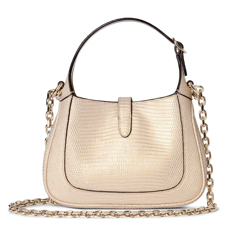 Gucci Jackie 1961 series lizard skin mini handbag - Image 5