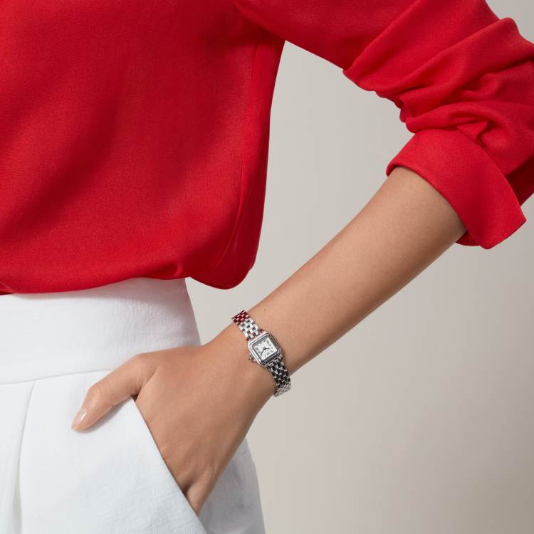 PANTH È RE DE CARTIER watch made of stainless steel and quartz - Image 2