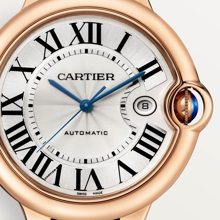 BALLON BLEU DE CARTIER Cartier Blue Balloon Watch 18K Rose Gold Automatic Chain - Image 2