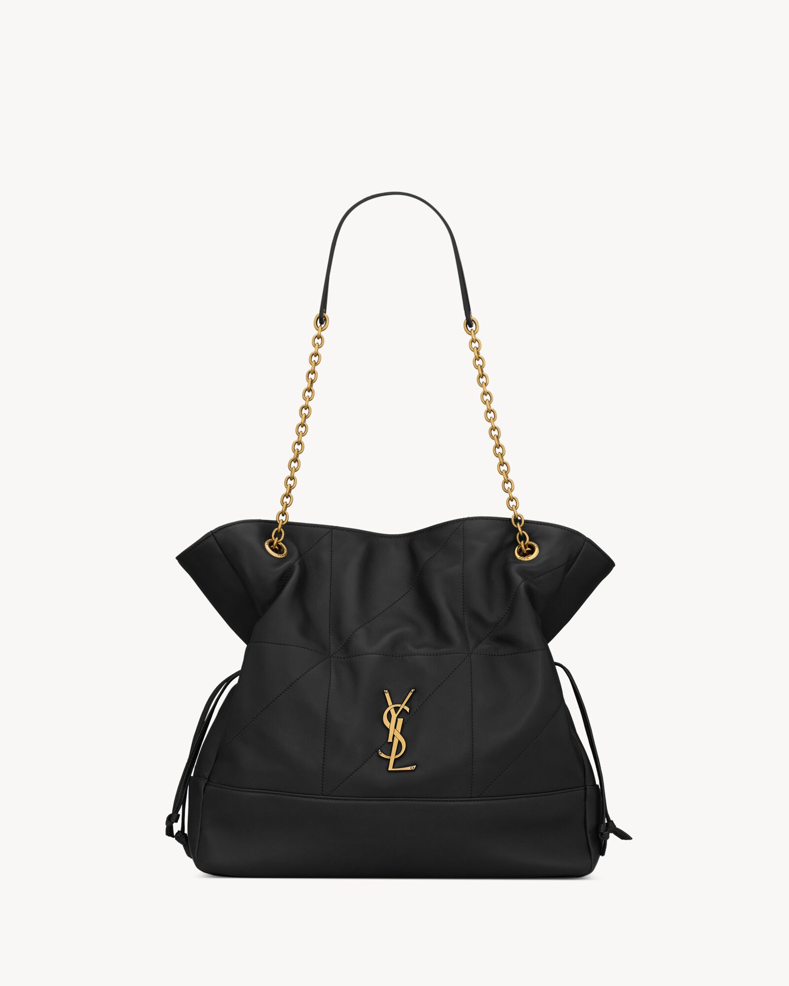 JAMIE SHOPPING Sheepskin Leather Tote Bag