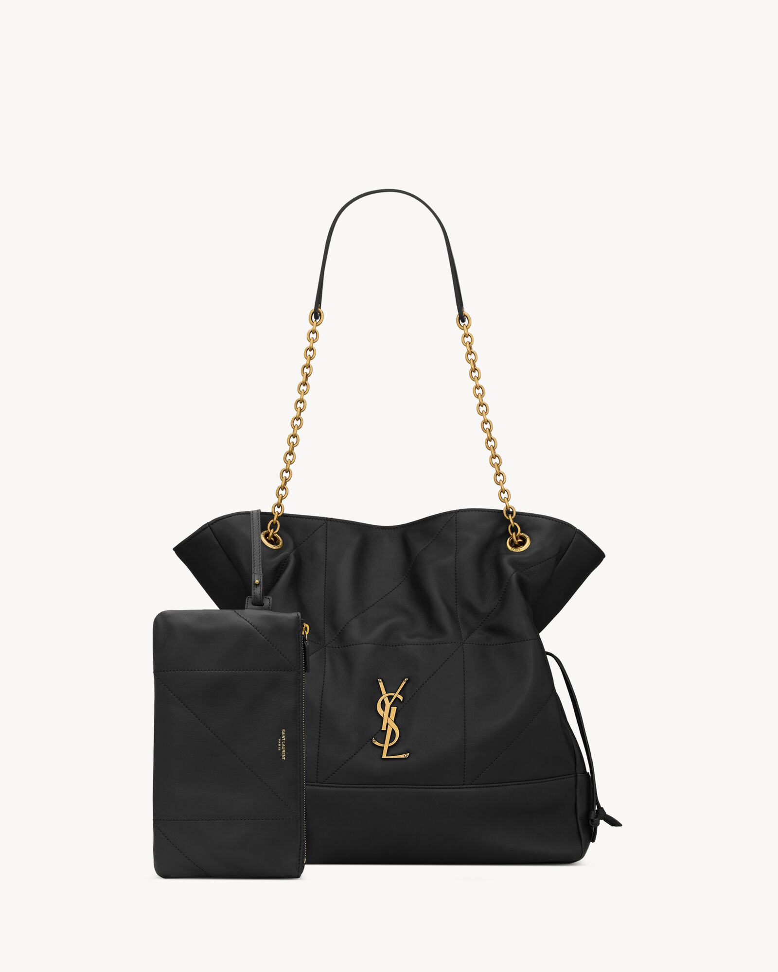 JAMIE SHOPPING Sheepskin Leather Tote Bag - Image 3