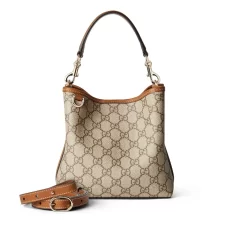 GG Emblem Series Small Bucket Bag