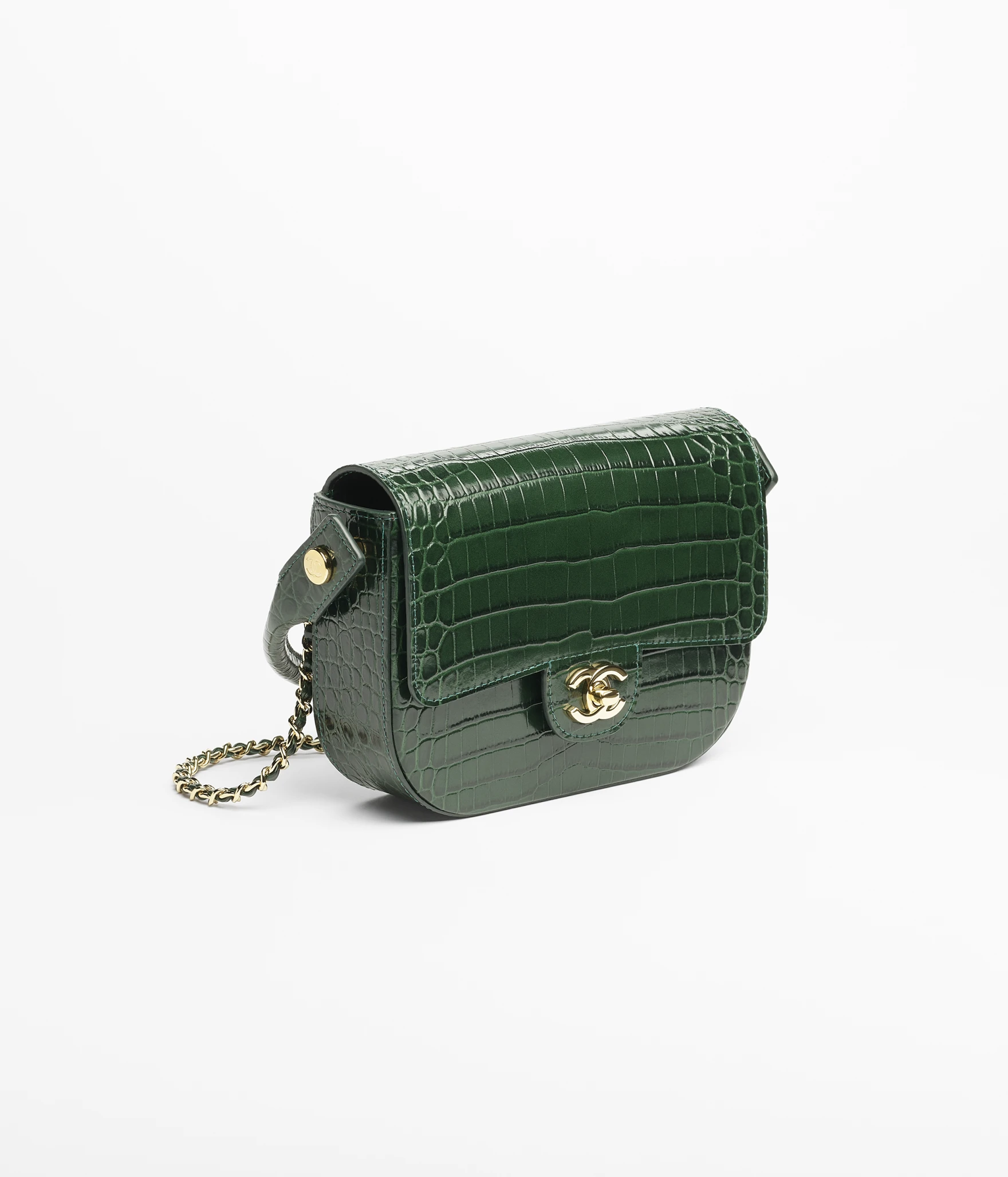 Mini hood bag with handle