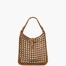 LE 5 ✘ 7 Large Wooden Bead Handbag