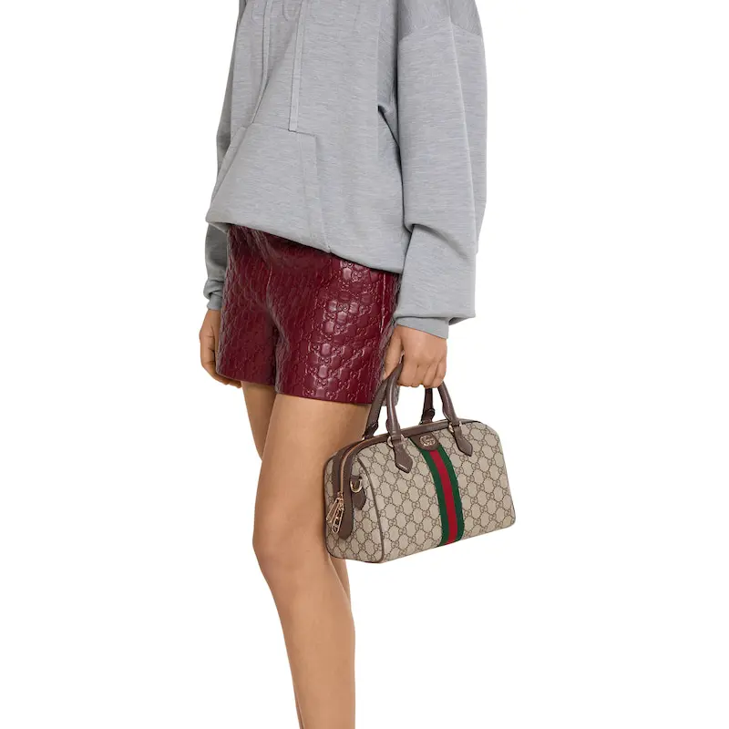 Ophidia Series Medium Boston Bag - Image 8