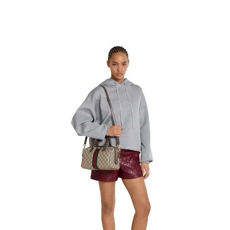 Ophidia Series Medium Boston Bag - Image 7