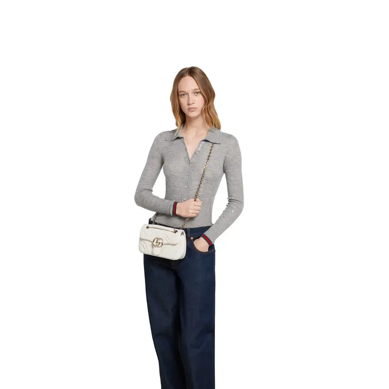 GG Marmont Series Small Shoulder Backpack - Image 5