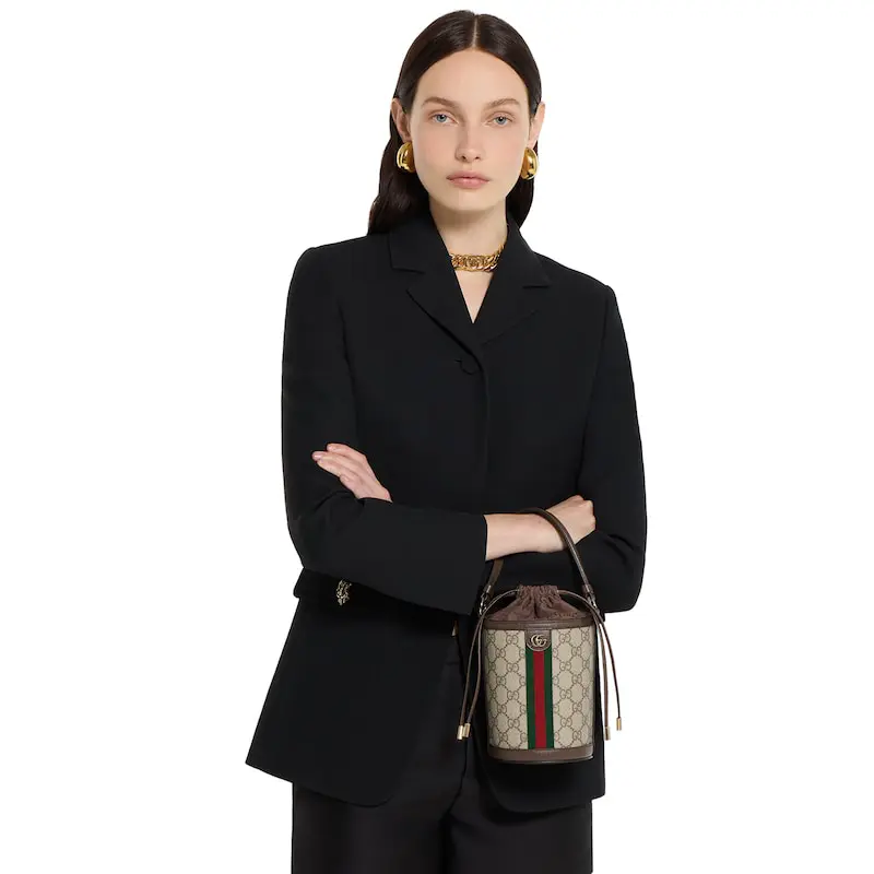 Ophidia series mini bucket bag - Image 3