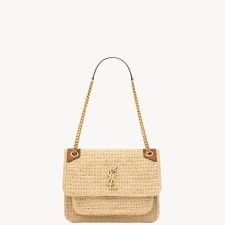 NIKI Medium Lafite Grass Handbag