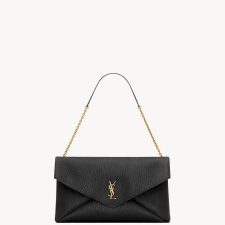 LE CASSANDRE Large Sheepskin Leather Chain Handbag