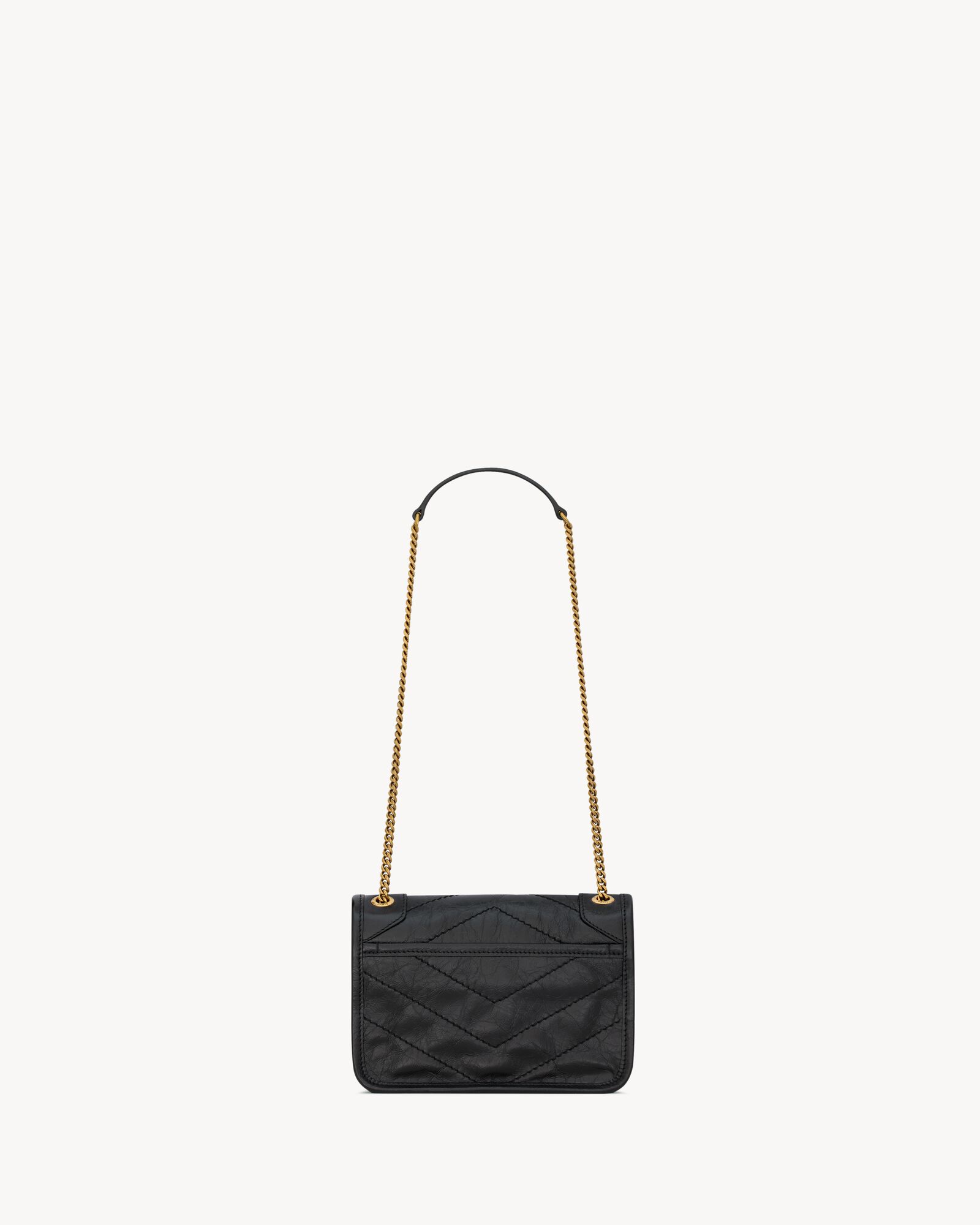 NIKI Mini Retro Leather Handbag - Image 2