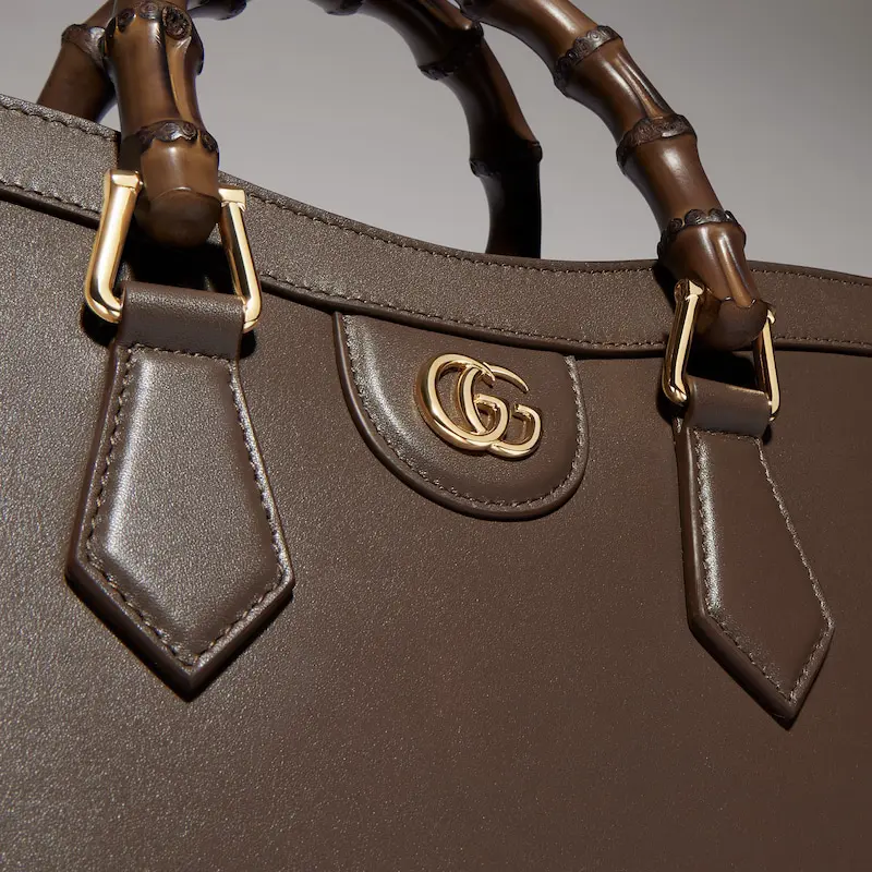 Gucci Diana Bamboo Knot Medium Tote Bag - Image 6