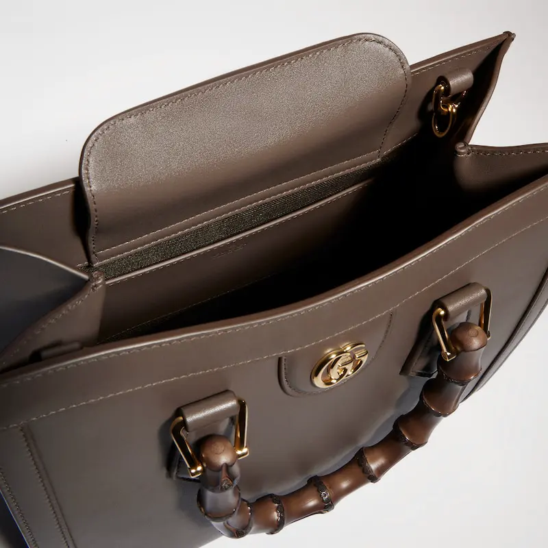 Gucci Diana Bamboo Knot Medium Tote Bag - Image 8