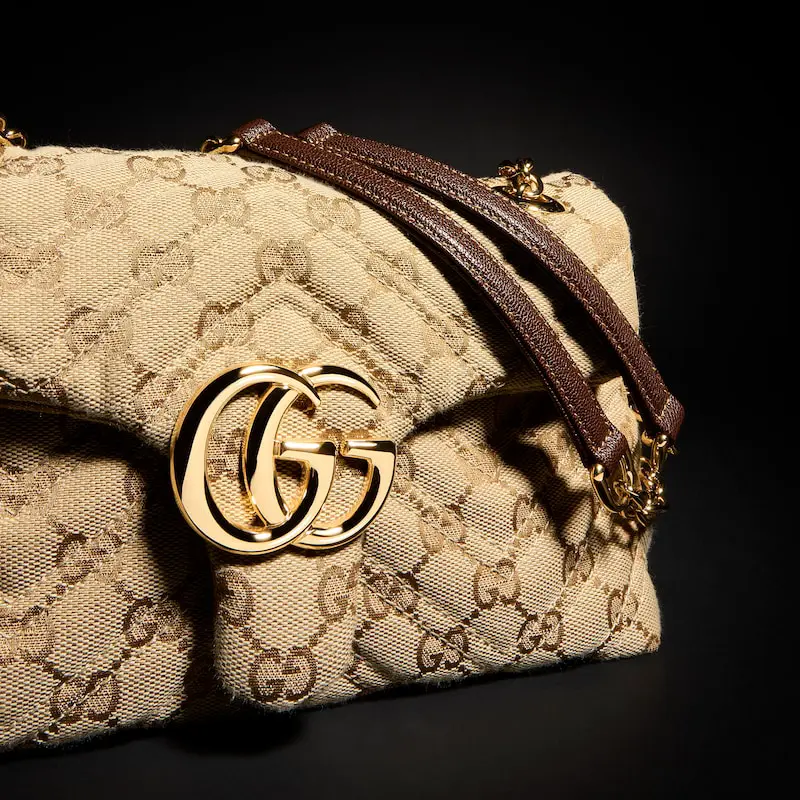 GG Marmont Series Small Shoulder Backpack - Image 5