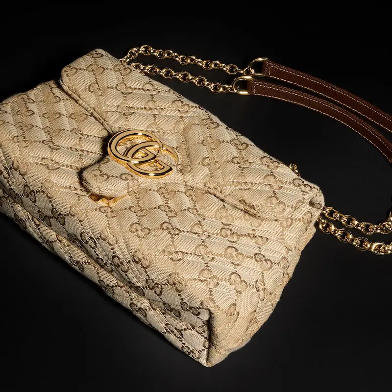 GG Marmont Series Small Shoulder Backpack - Image 8