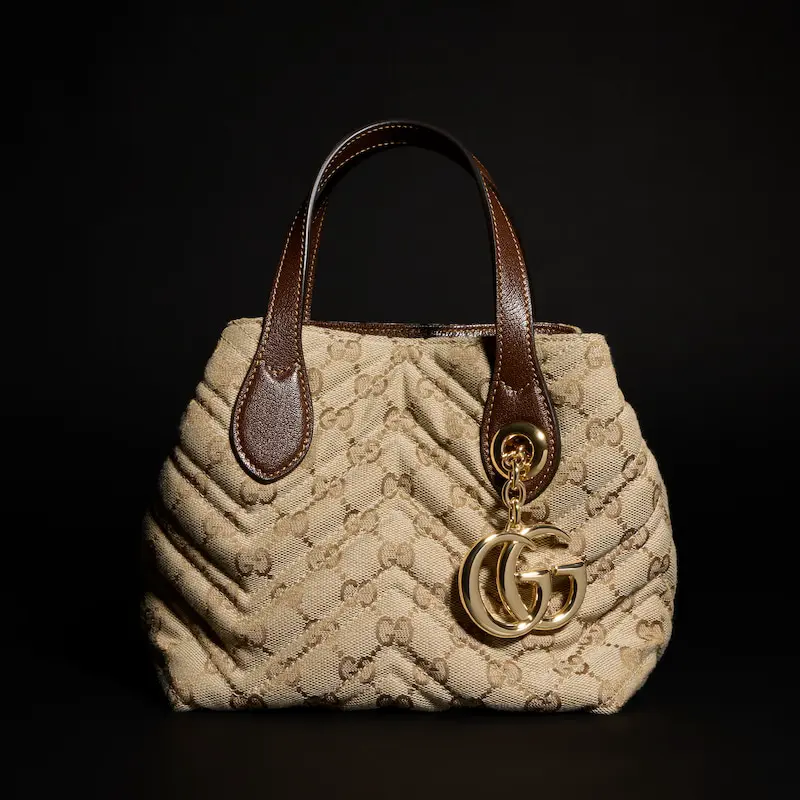 GG Marmont Series Small Tote Bag - Image 4