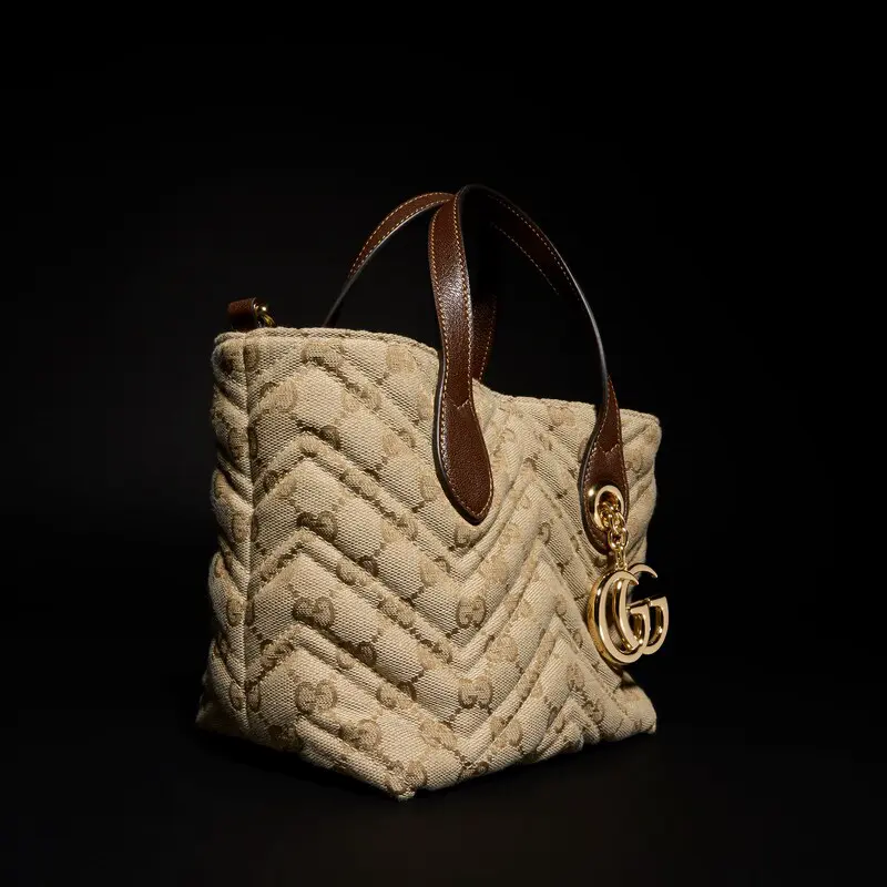 GG Marmont Series Small Tote Bag - Image 5