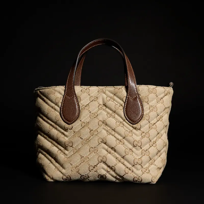 GG Marmont Series Small Tote Bag - Image 7