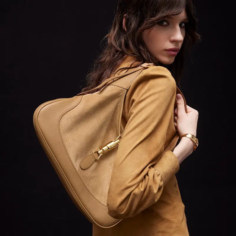 Gucci Jackie 1961 Series Medium Shoulder Backpack - Image 2