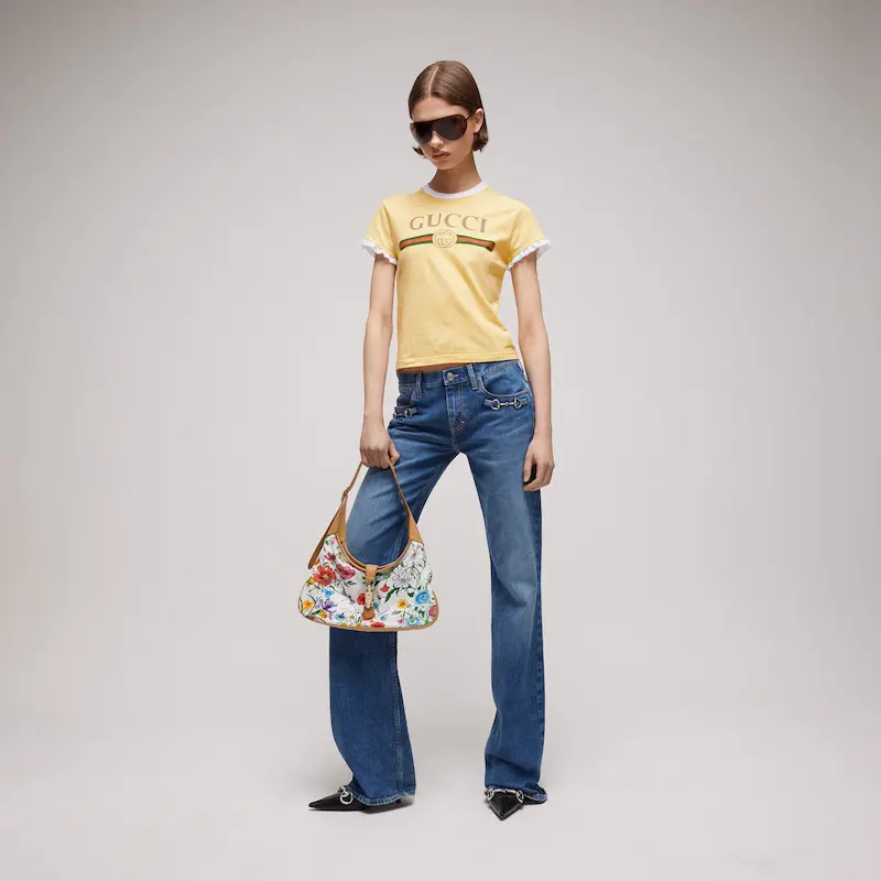 Gucci Jackie 1961 Series Medium Shoulder Backpack - Image 4