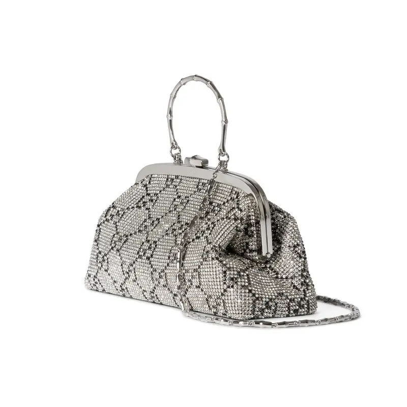 Medium imitation crystal dinner handbag - Image 2