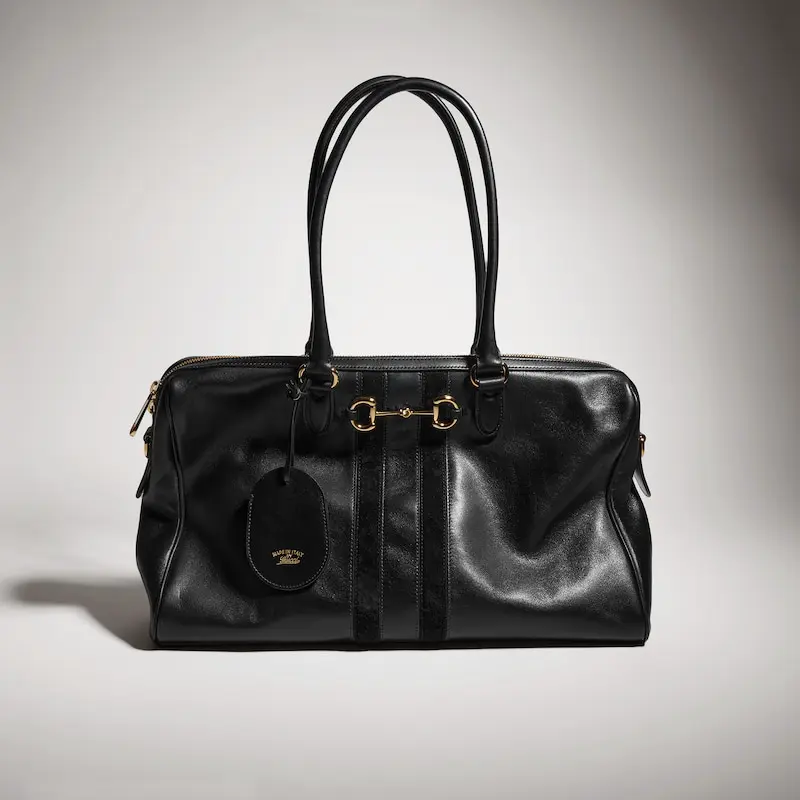 Borsetto Series Large Boston Bag - Image 4
