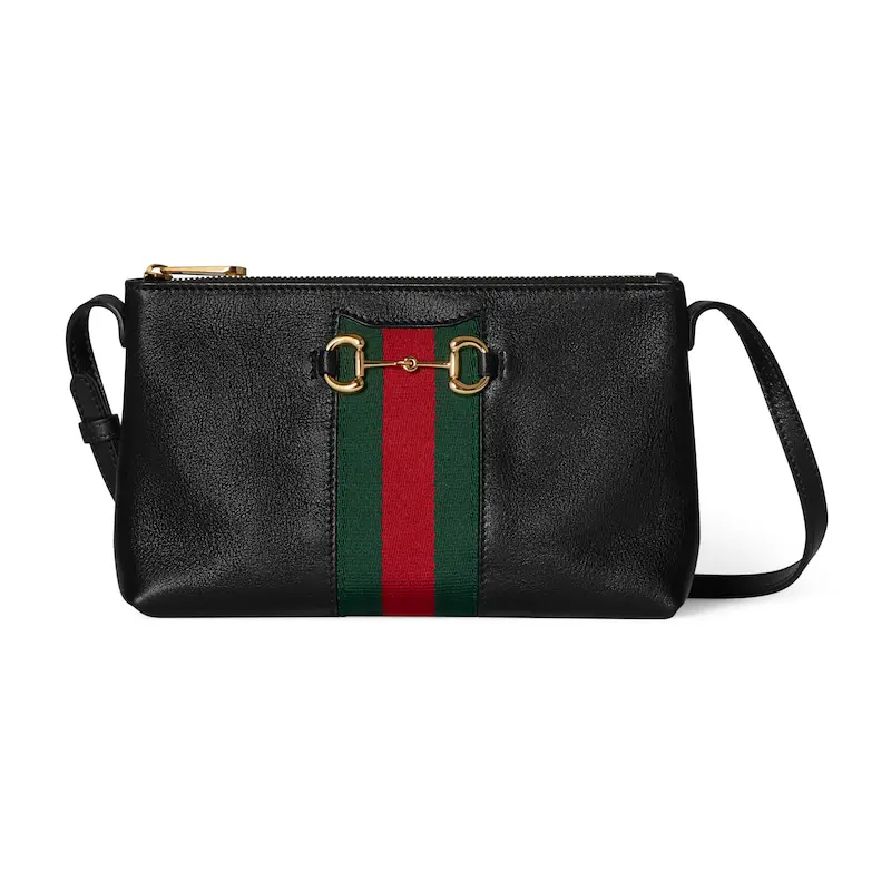 Gucci Horsebit Web Small Shoulder Backpack