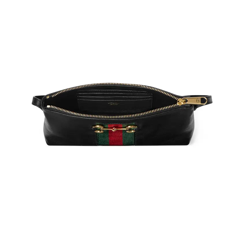 Gucci Horsebit Web Small Shoulder Backpack - Image 6